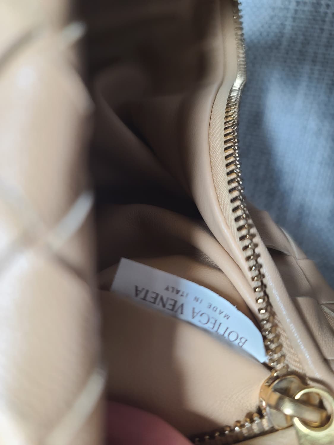 보테가 베네타 인트레치아토 조디밴 미니 아몬드 상품이미지6