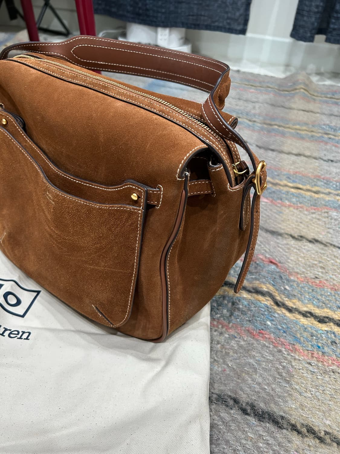 폴로 랄프로렌 ID 스웨이드백 상품이미지5