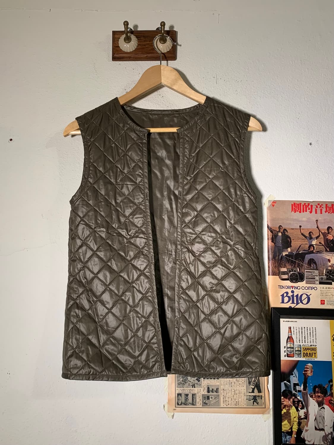 스투시 s link 지퍼 m65 자켓 + 퀼팅 베스트 상품이미지7