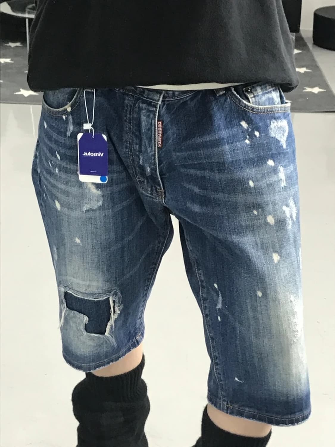 디스퀘어드2 데님 숏팬츠 상품이미지4
