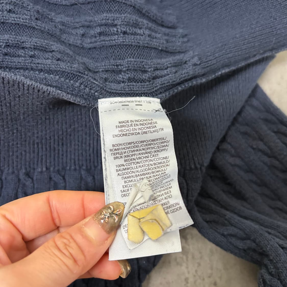 폴로 가디건[1890] 상품이미지6