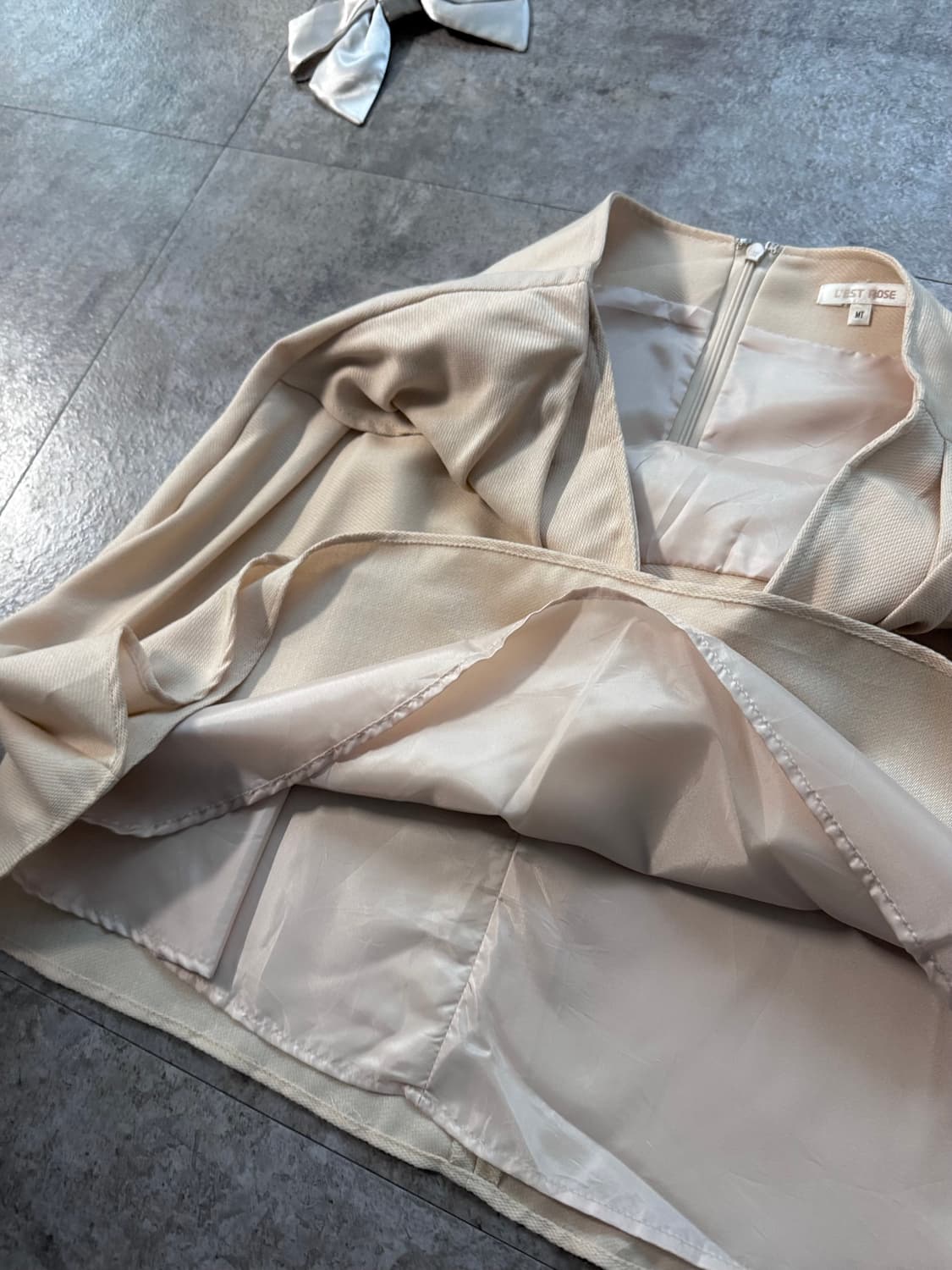 레스트로즈 리본 모티브 스커트 상품이미지4