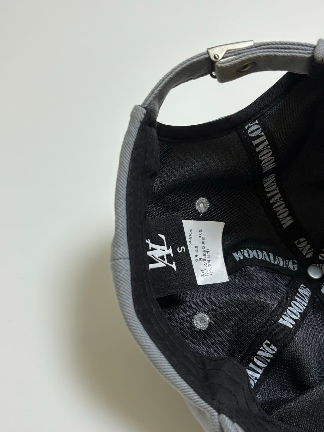 우알롱 볼캡 상품이미지3