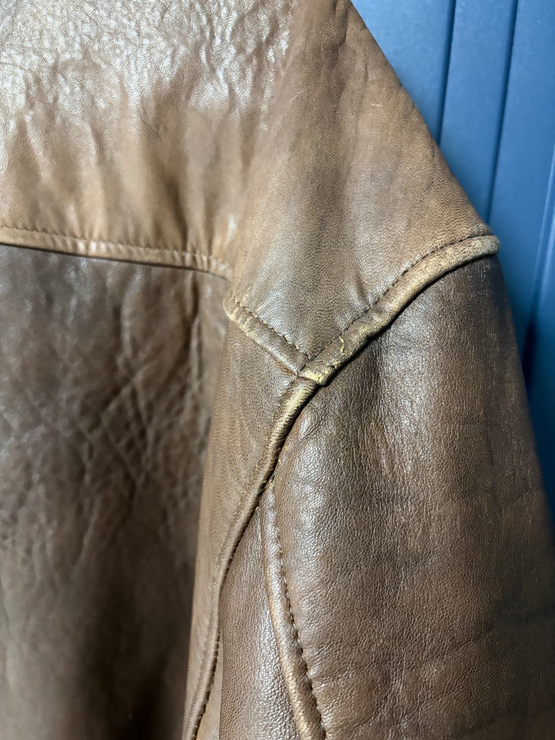 애프터먼데이 빈티지 리얼 레더 양가죽 자켓 상품이미지6