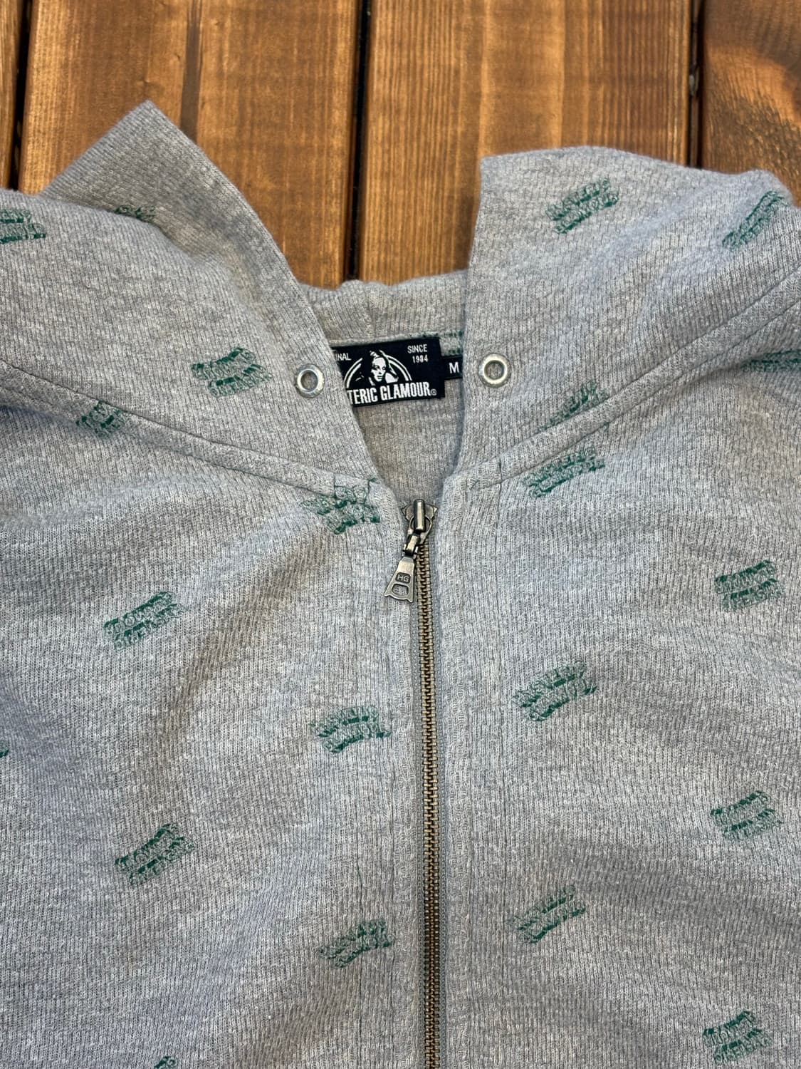 히스테릭글래머 레터링 후드집업 상품이미지6