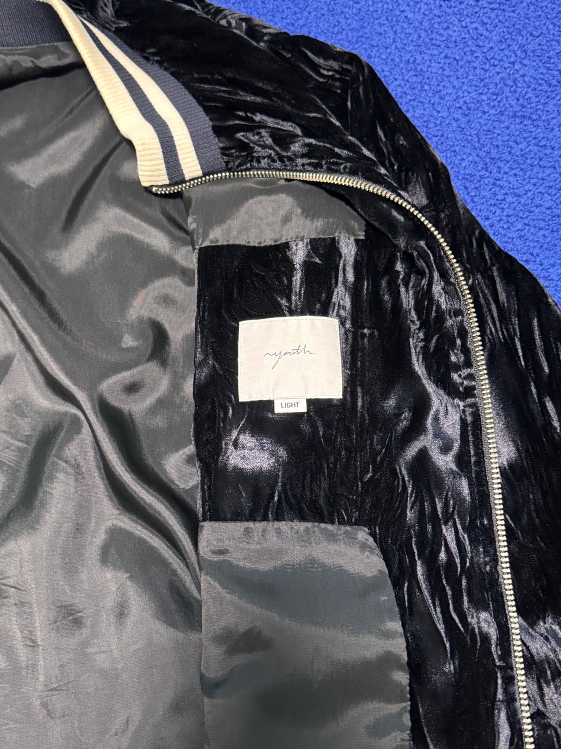 [L] 유스 크리즈 트랙자켓 블랙 상품이미지4