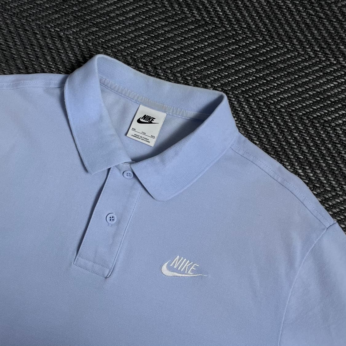 나이키 NSW 와플 폴로 반팔 티셔츠 스카이 블루 y 4899 상품이미지4