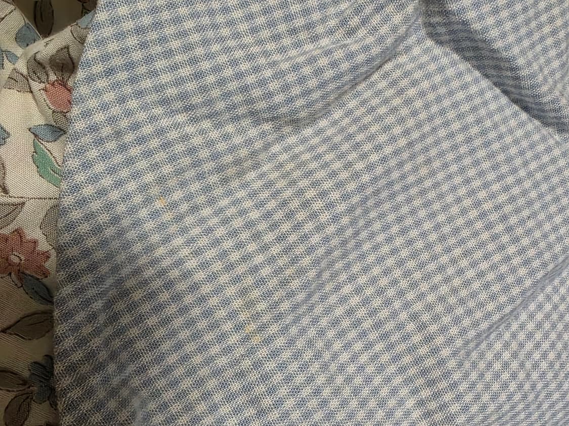 JPN 블루 체크 에이프런 원피스 상품이미지9