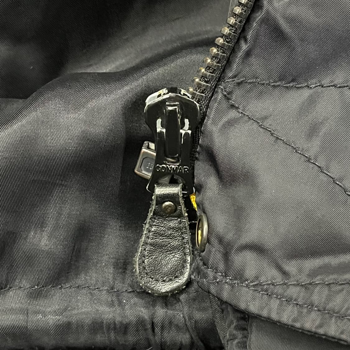 [정품/M] 폴로진스 블랙 후드 패딩 점퍼 b18 상품이미지7