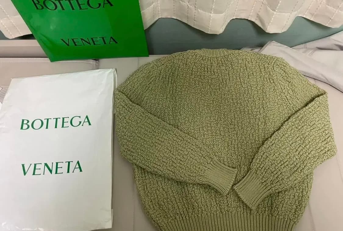 [미개봉 새상품] 보테가베네타 인트렌치아노 니트 시그니처컬러 M 상품이미지8