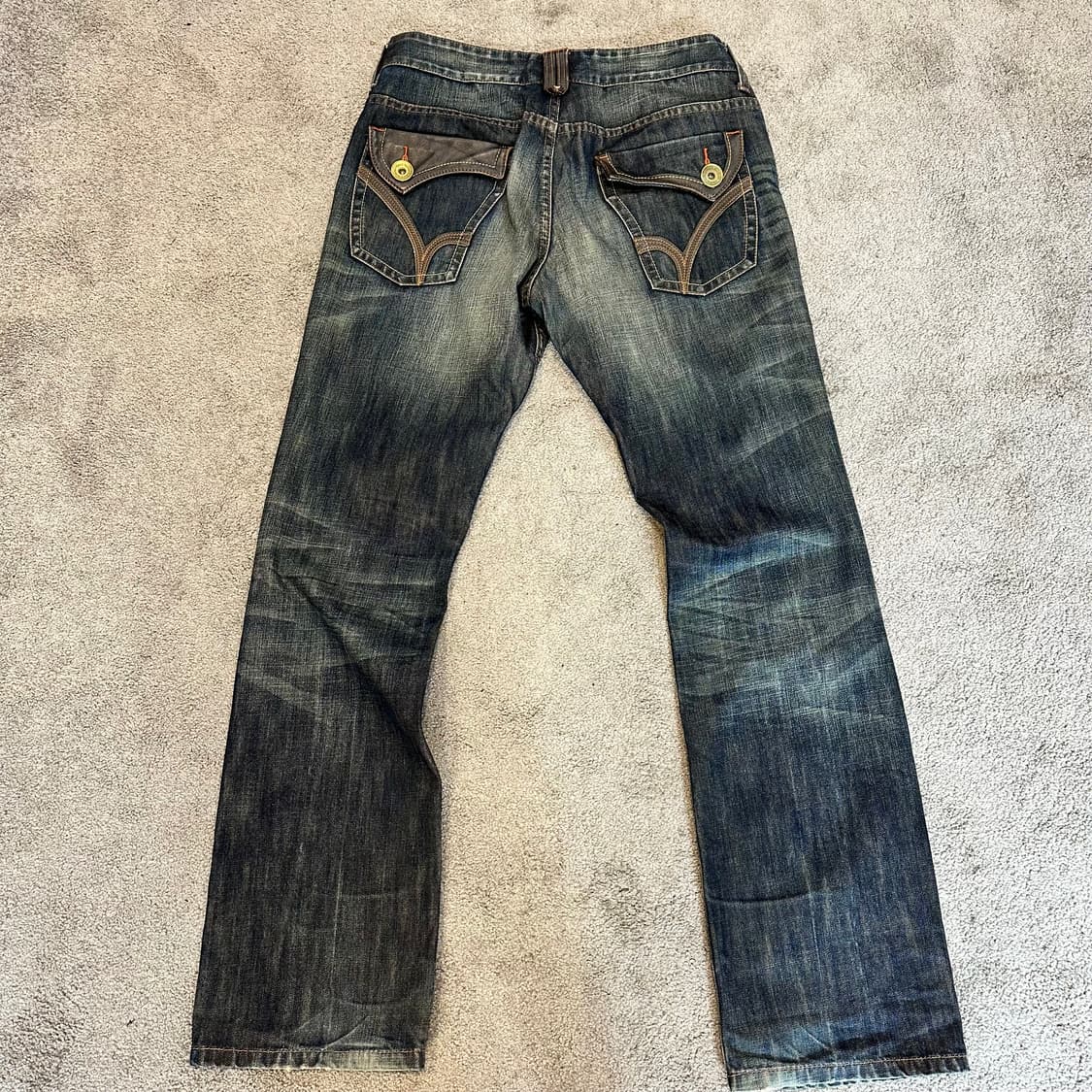 백넘버 페이드 웨스턴 데님 팬츠(34) 상품이미지1