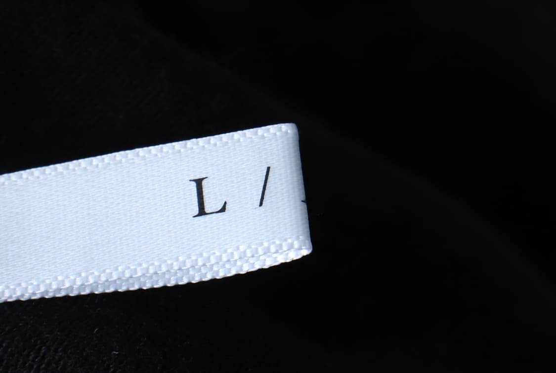(L-XL) 새터 반팔 티셔츠 레터링 블랙 놈코어-H31811 상품이미지8