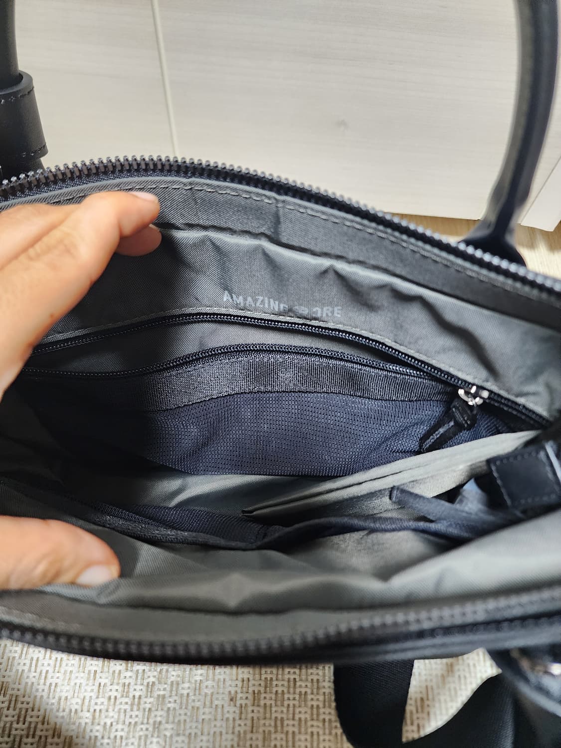 (정품) 어메이징크리  엣지드 슬릿토트백 크로스가방 골프가방 상품이미지8