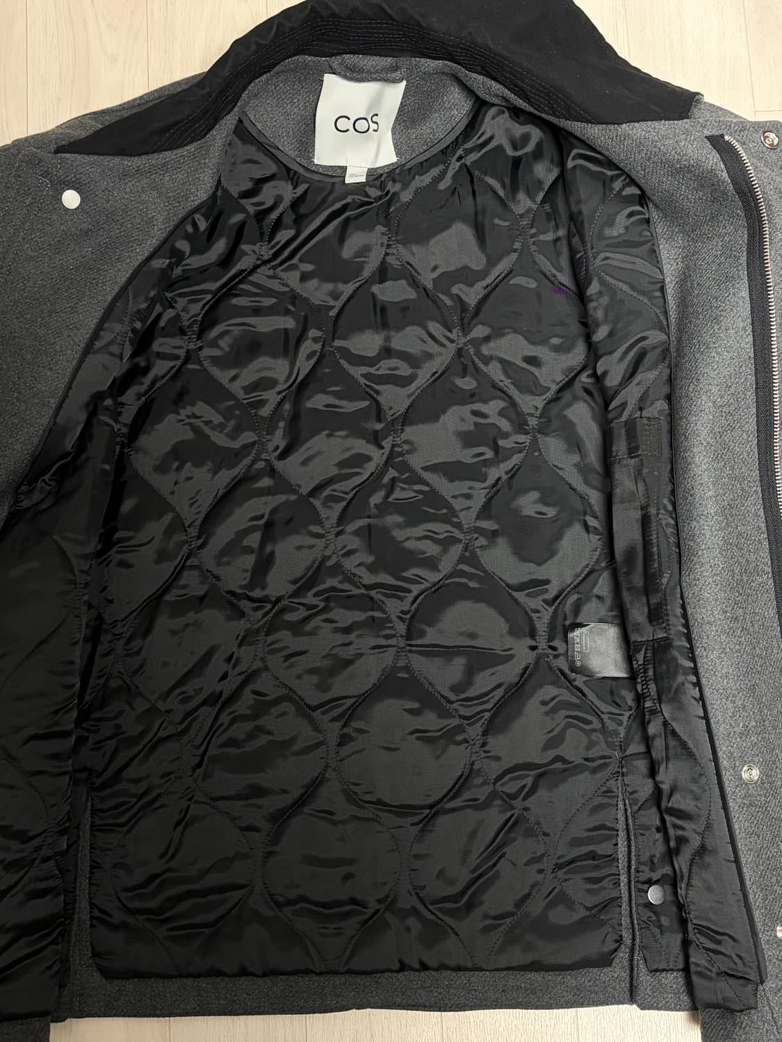 cos 숏 울 코트 L 상품이미지4