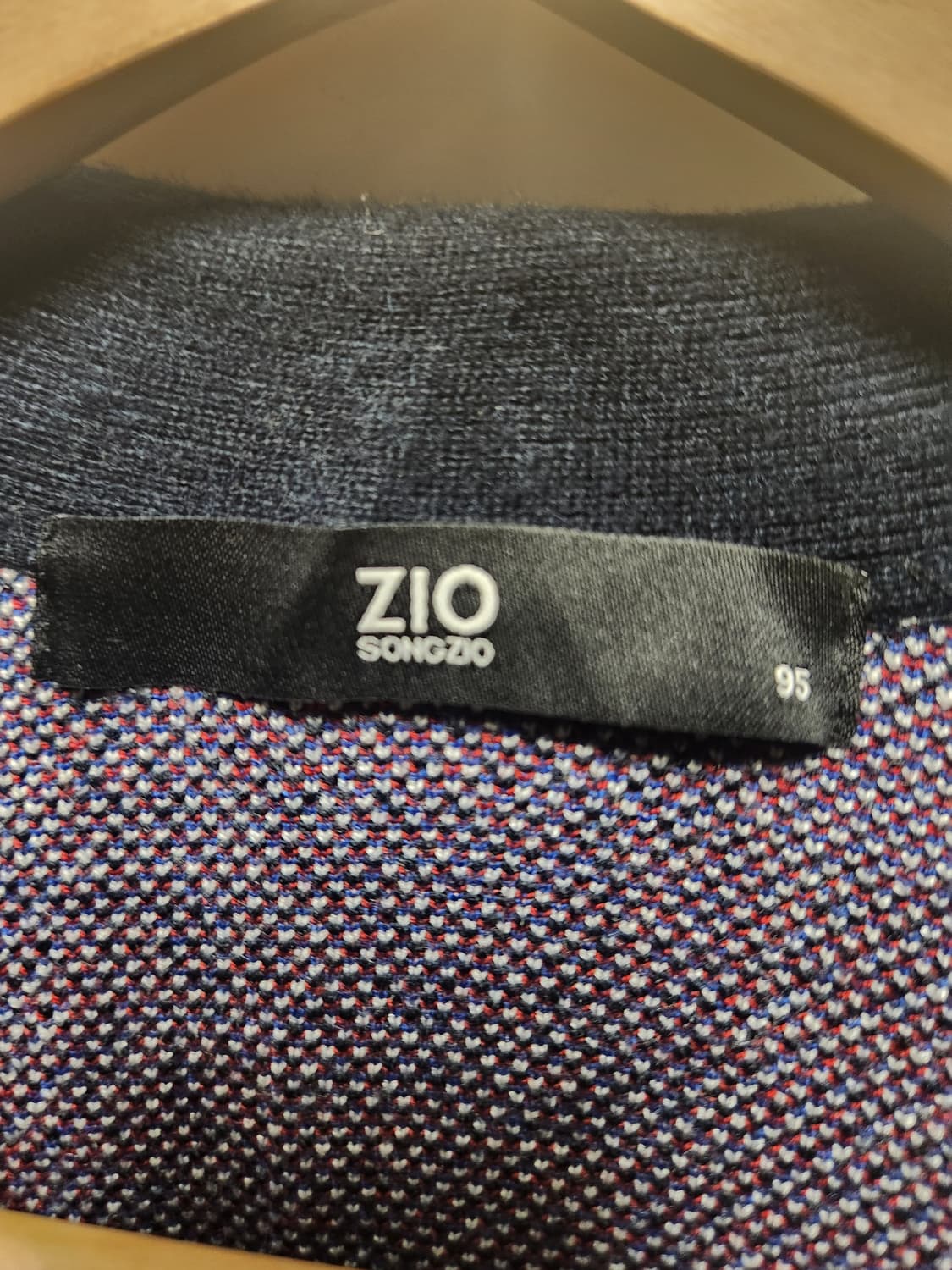 지오송지오 체크 롱가디건 95 상품이미지2