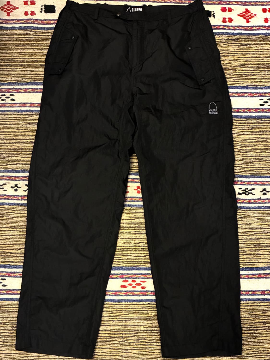 (32~35)시에라디자인 나일론 레귤러핏 하이킹 밴딩 트랙팬츠 상품이미지1