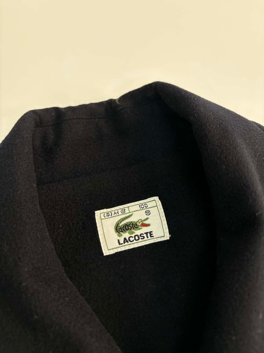 [100] 라코스테 90s 울 봄버 블루종 자켓 상품이미지3