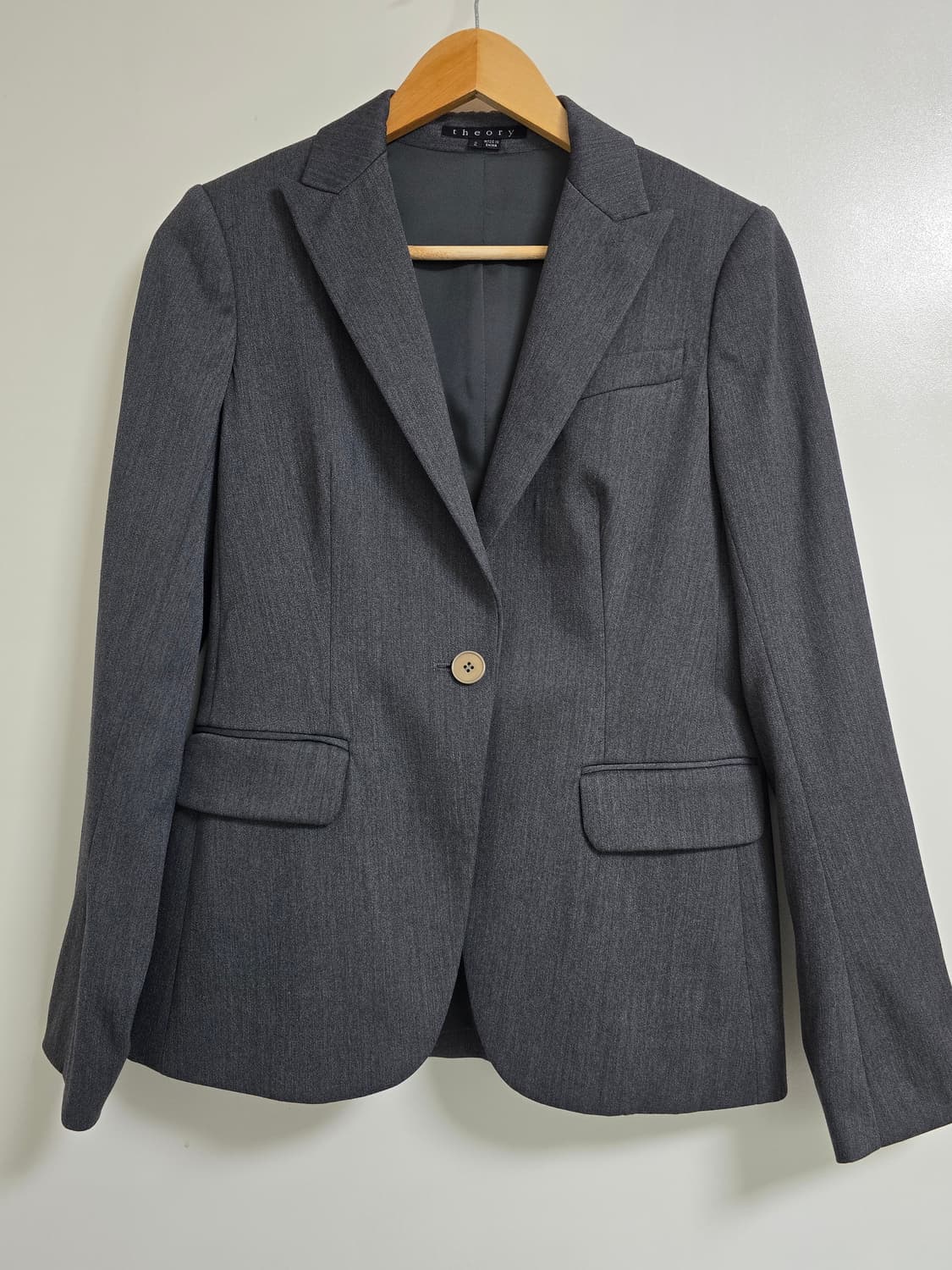 띠어리 theory 울 블레이저 그레이 자켓 2 상품이미지1