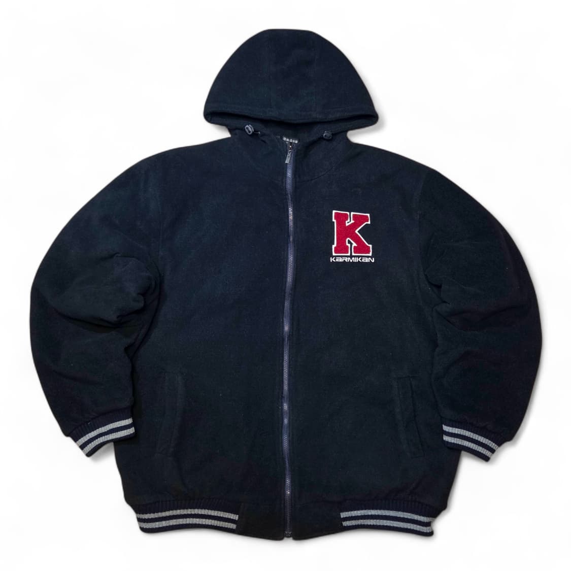 VTG 올드스쿨 빅로고 플리스 후드 점퍼 (3XL)
 상품이미지1