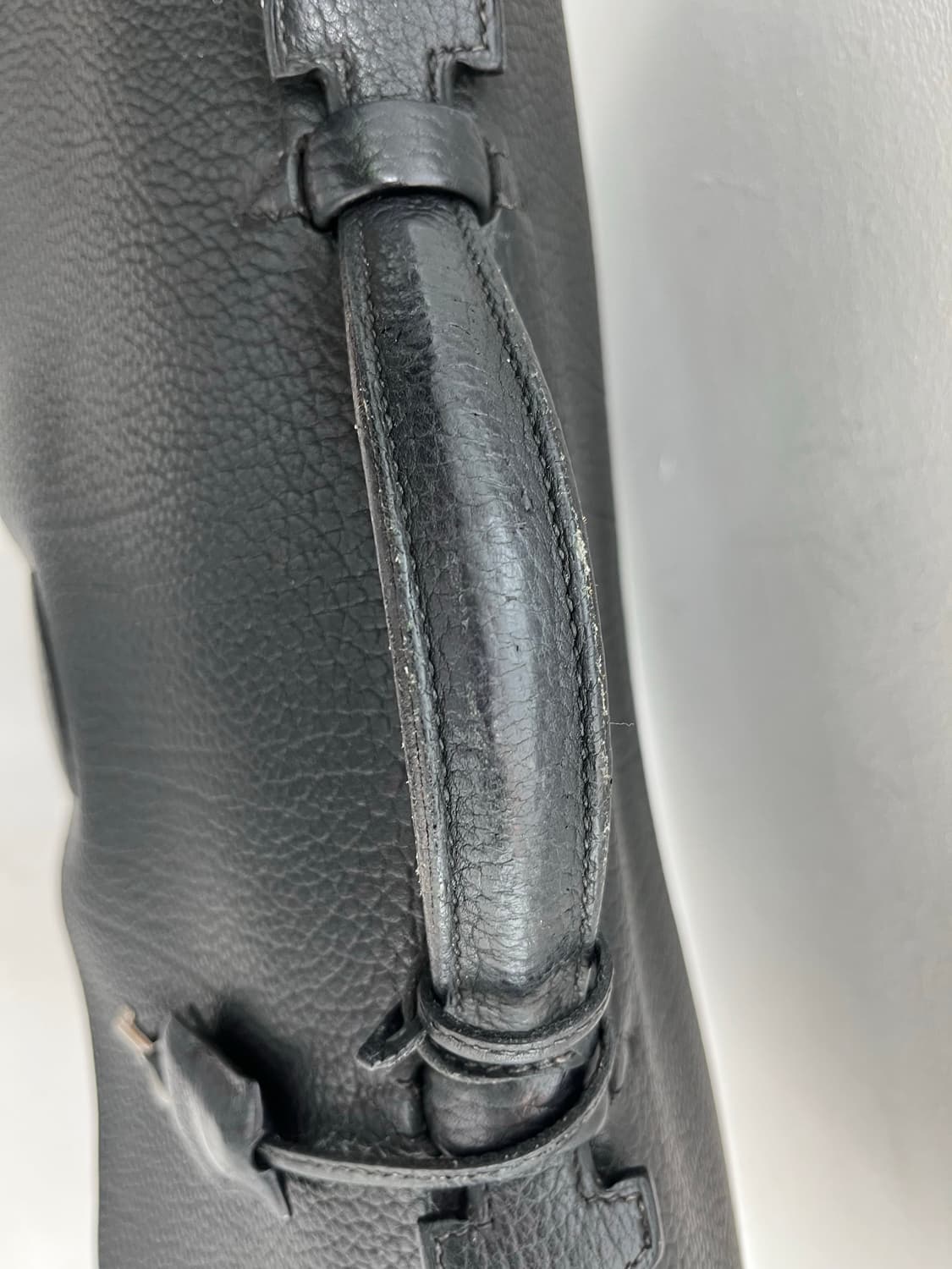 에르메스 삭 아 데페슈 서류 가방 블랙 상품이미지5