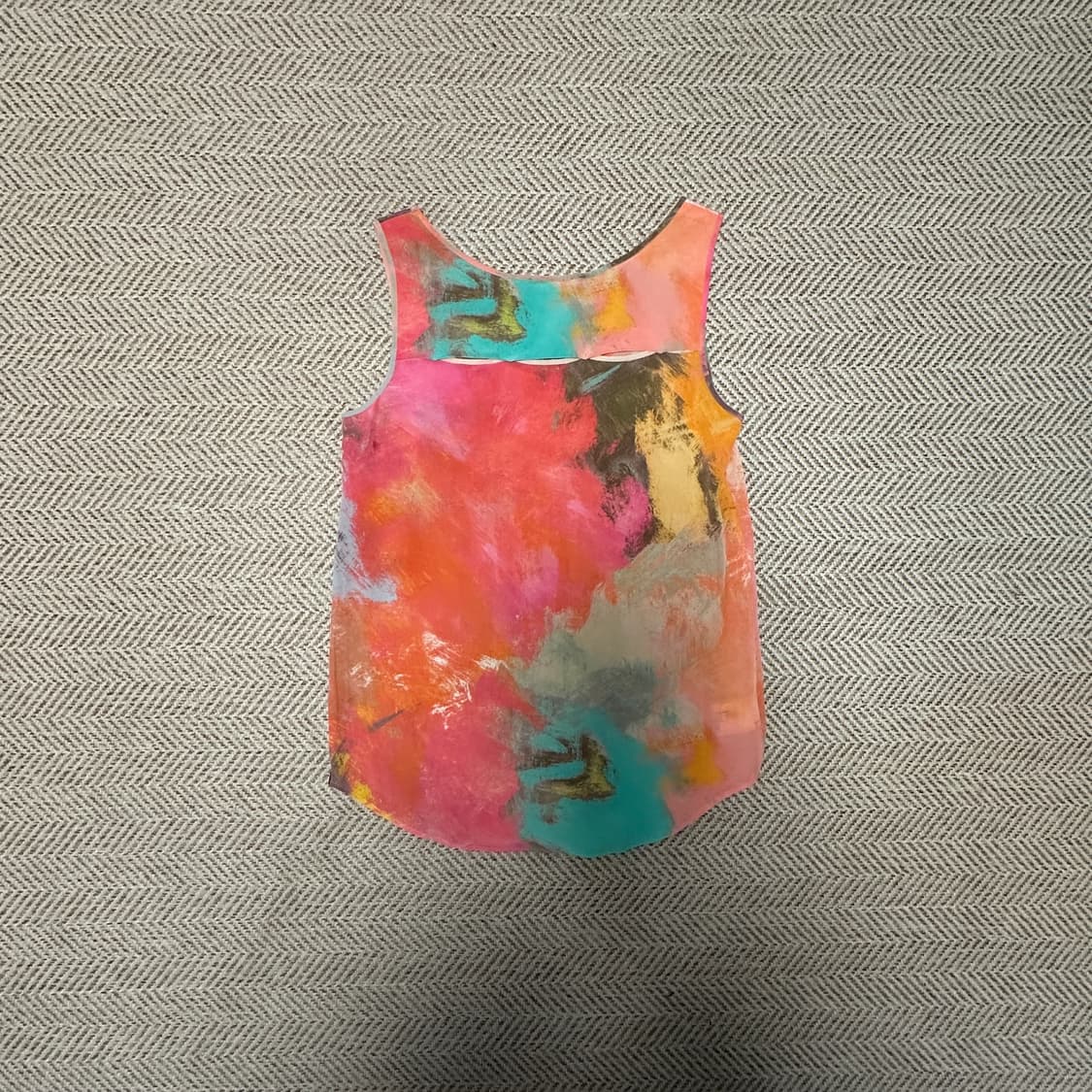PAUL SMITH japan made silk sleeveless 상품이미지2