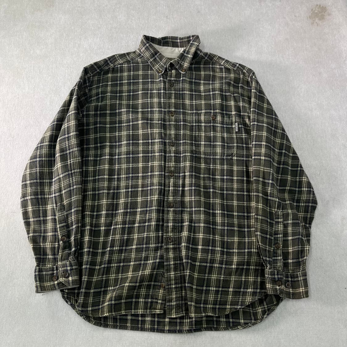 100 울리치 빈티지 체크 울 셔츠 상품이미지1