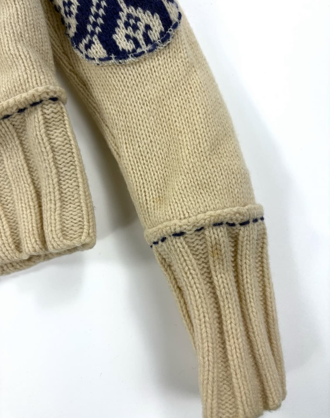 폴로 랄프로렌 여성 럄스 울 니트 퍼 후드집업  상품이미지7