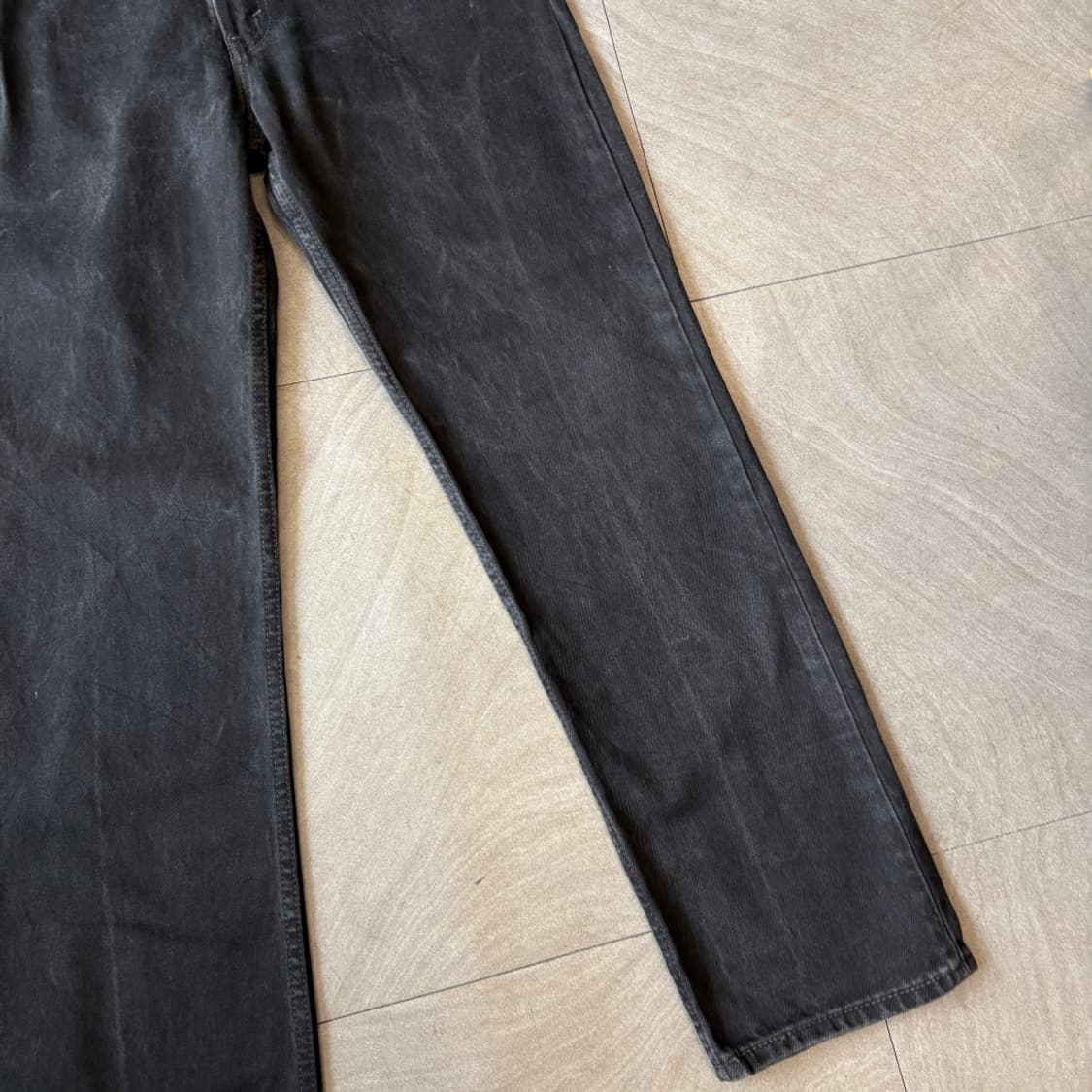 리바이스 정품 505 데님 블랙 팬츠 바지 상품이미지3