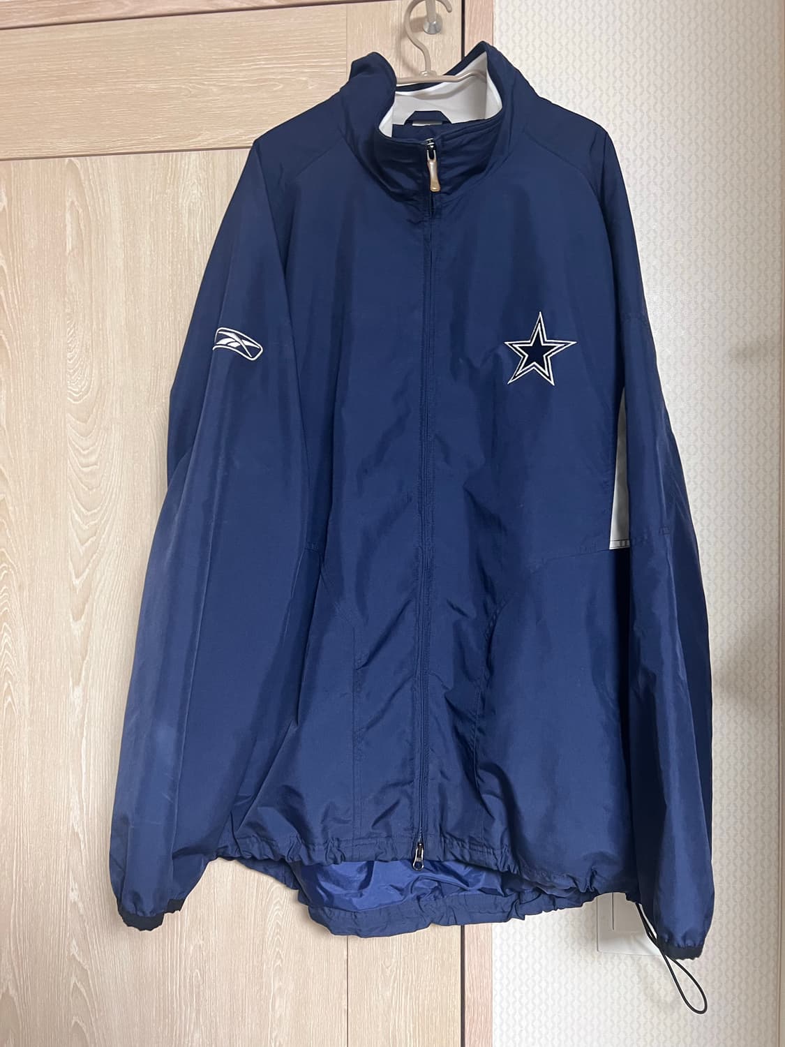 00s 리복 nfl 달라스 카우보이스 네이비 바람막이 올드스쿨 상품이미지2