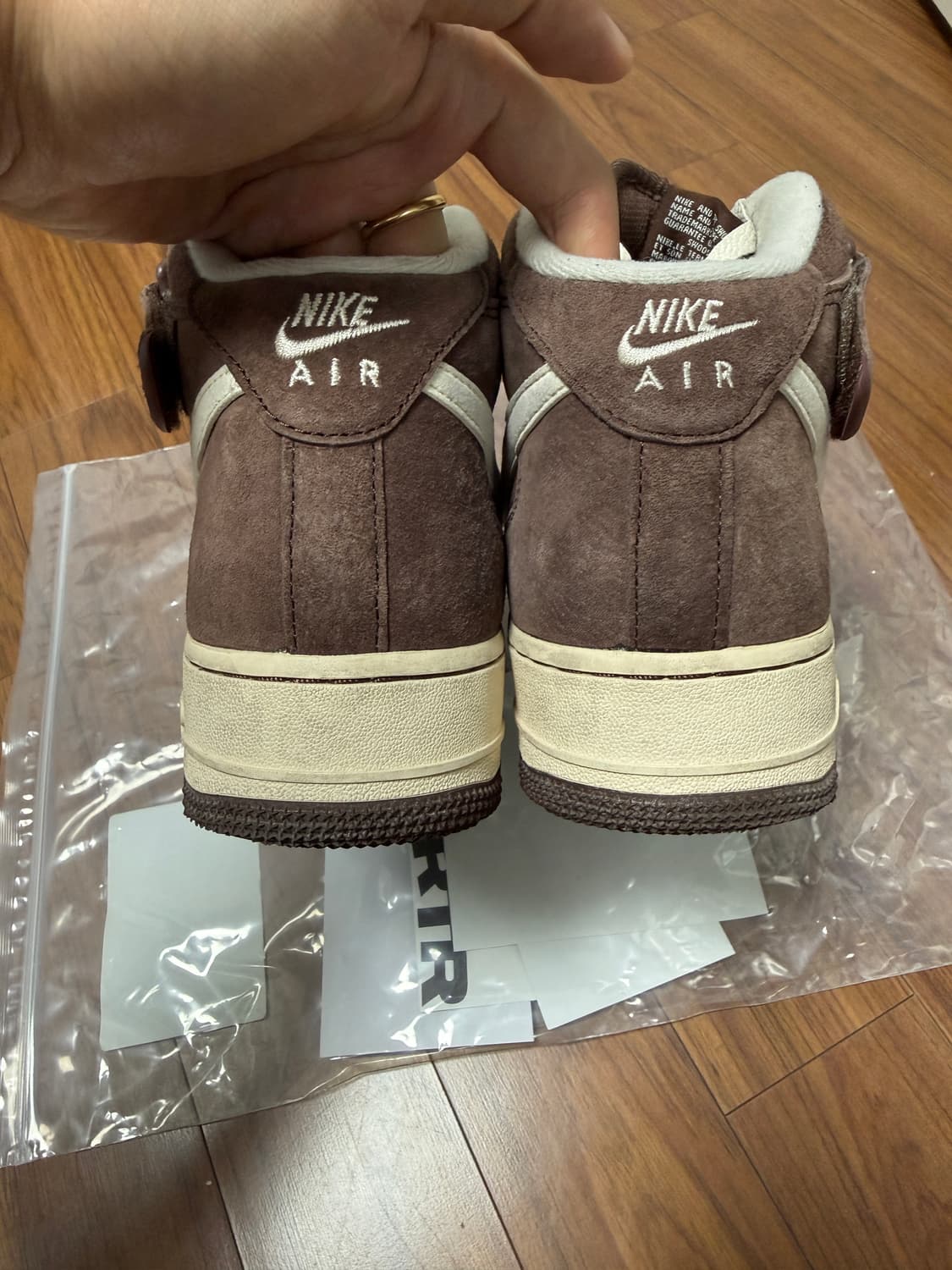 나이키 에어포스1 미드 '07 QS 초콜렛 270 상품이미지6