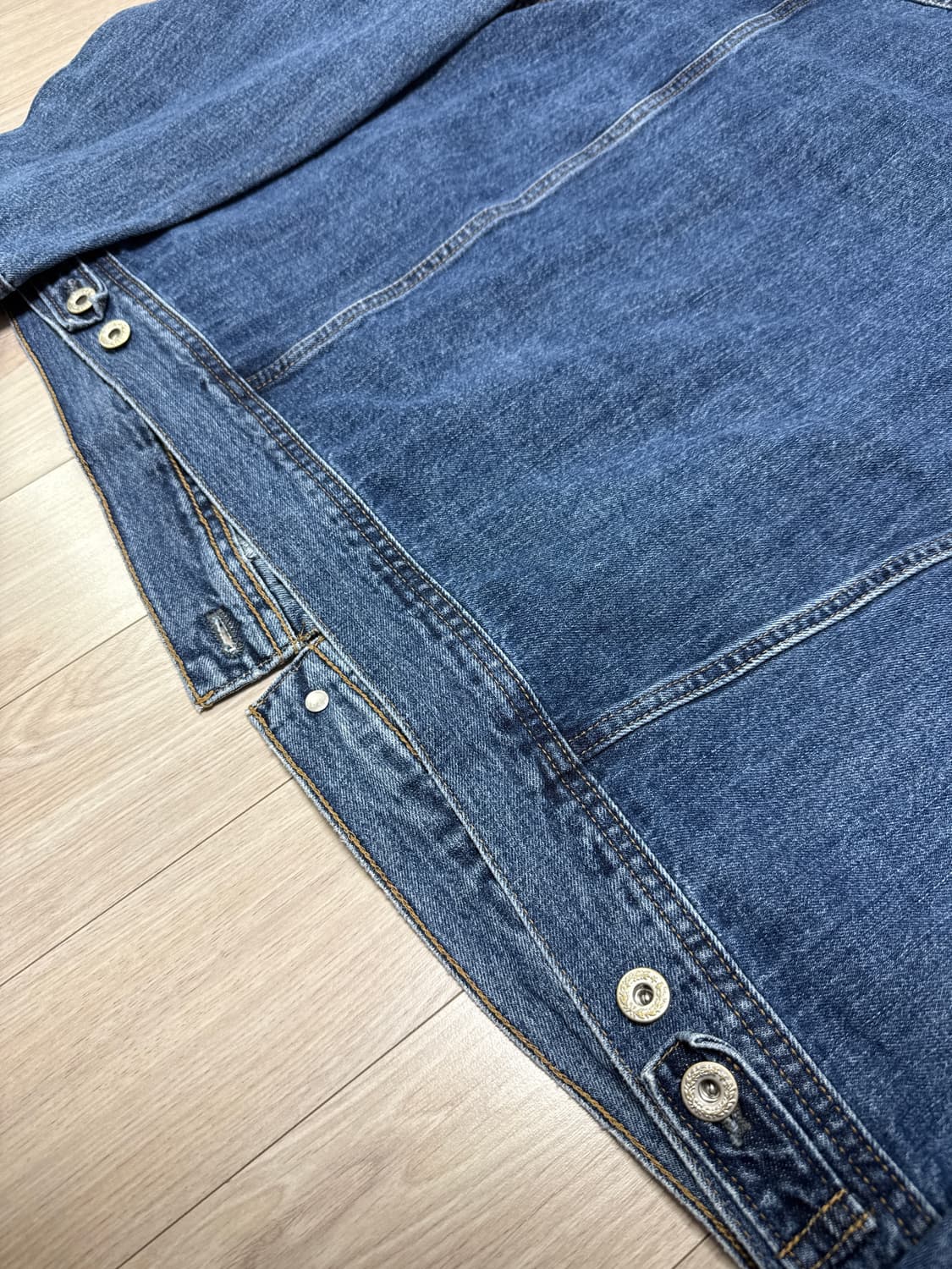 80s~00s 빈티지 J.Crew 데님 트러커 자켓 상품이미지4