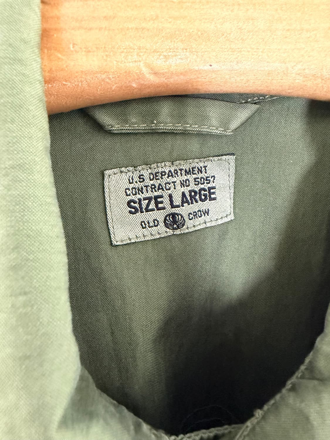 올드크로우 퍼티그자켓 반팔셔츠 군복 밀리터리 워크셔츠 워크자켓 상품이미지3