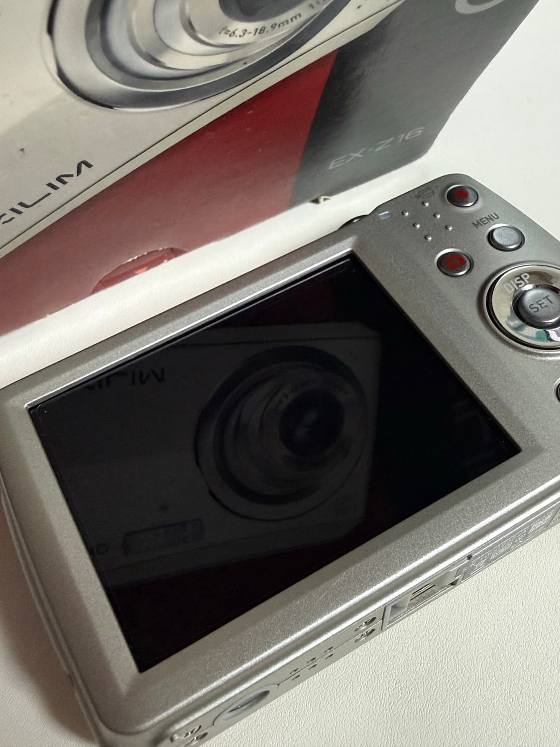 (희소 박스셋)카시오 엑슬림 EXILIM EX-Z16 디지털 카메라 실버 상품이미지2