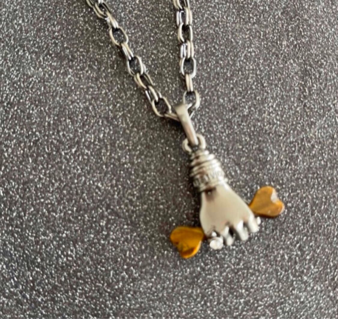 비비안웨스트우드 아카이브 핸드쉐입 팬던트 목걸이 상품이미지3