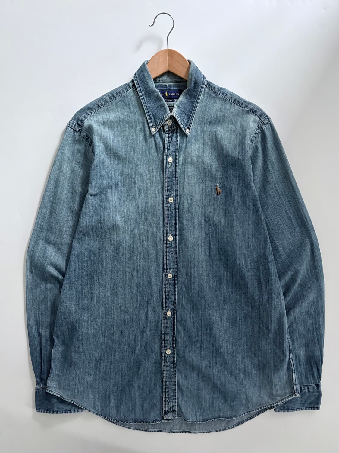 Polo 폴로 랄프로렌 신형 샴브레이 데님 셔츠 상품이미지1