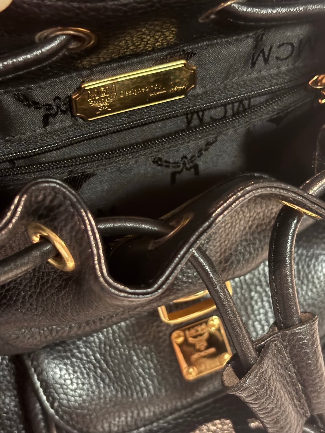 mcm 미니 백팩 상품이미지3