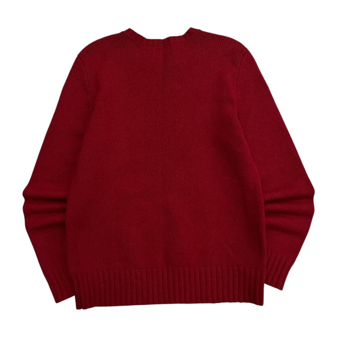 폴로 랄프로렌 네이비포니 레드 니트 S 상품이미지3