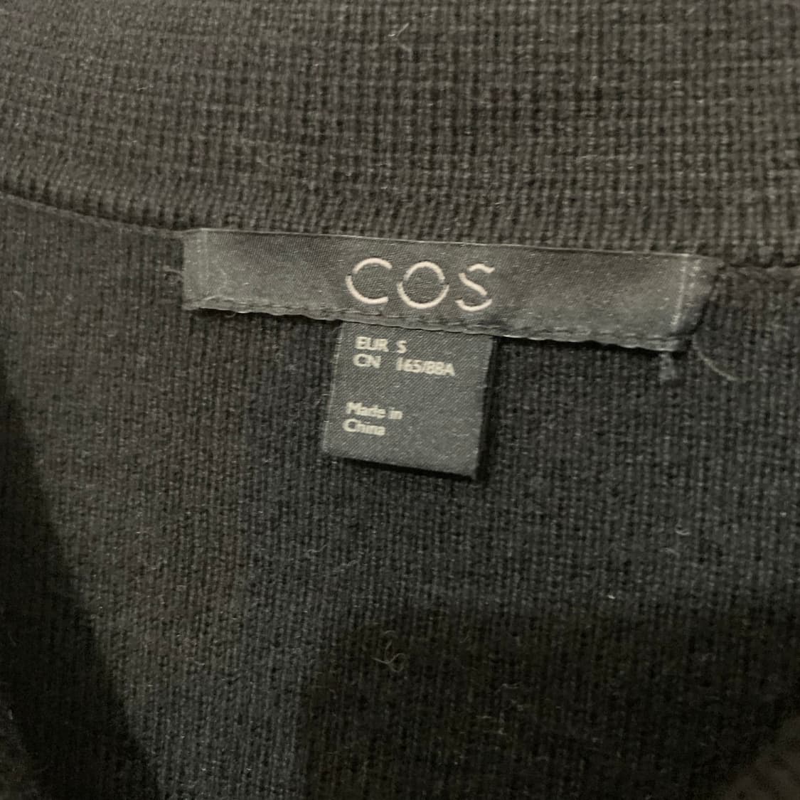 S COS 코스 니트 카라 오버핏 롱 가디건 상품이미지5