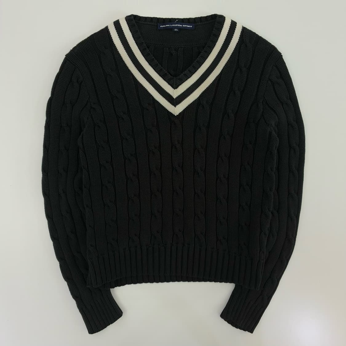 Polo  폴로 랄프로렌 자수 코튼 크리켓 니트 상품이미지1