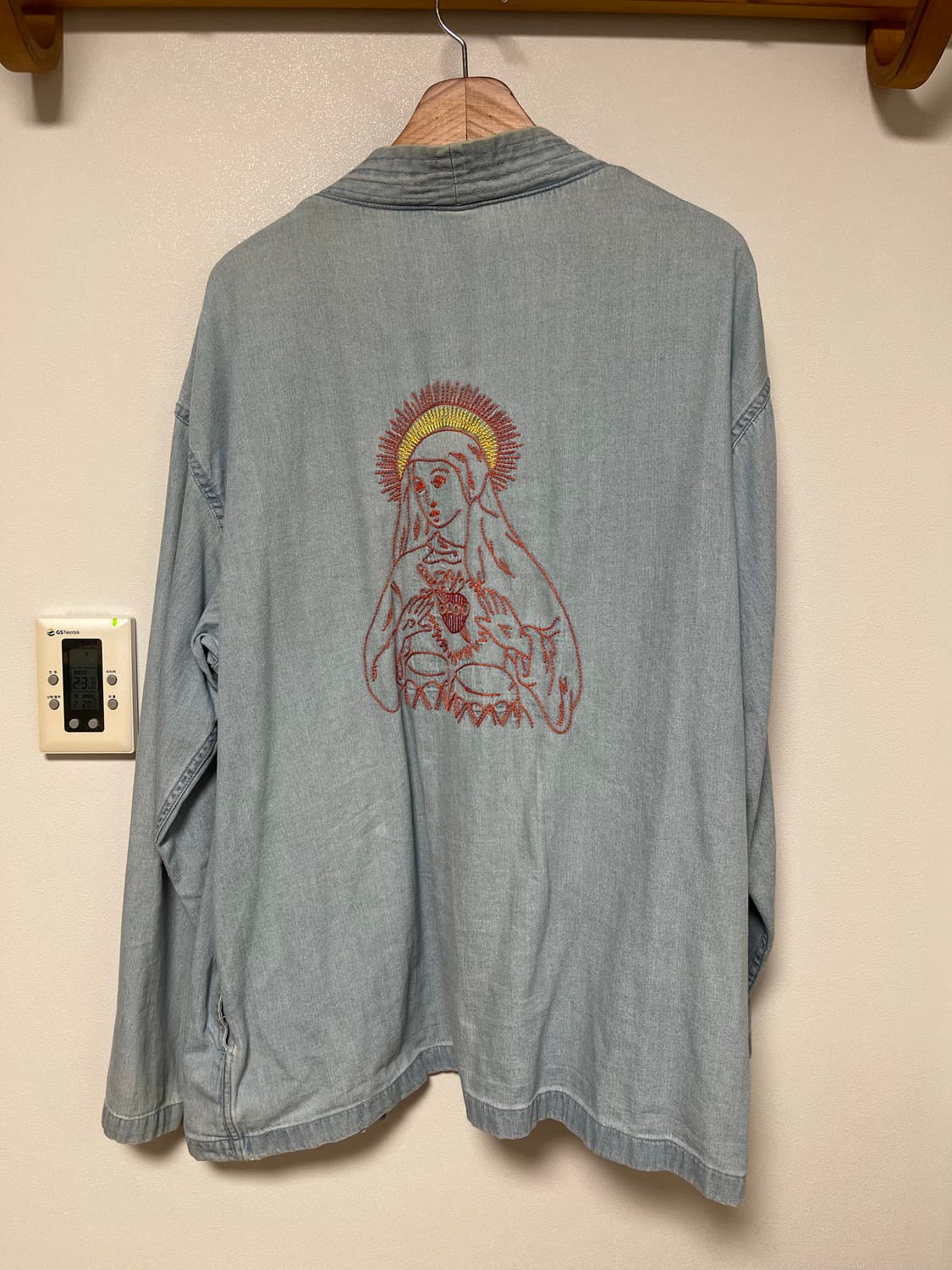 블라인드파일즈 카카시 데님 셔츠 자켓 상품이미지2