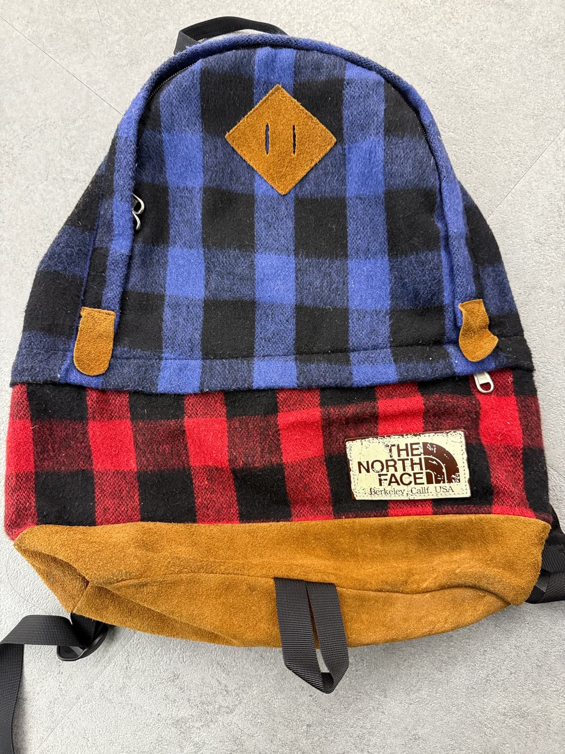 노스페이스 화이트라벨 백투더버클리 체크 백팩 상품이미지3