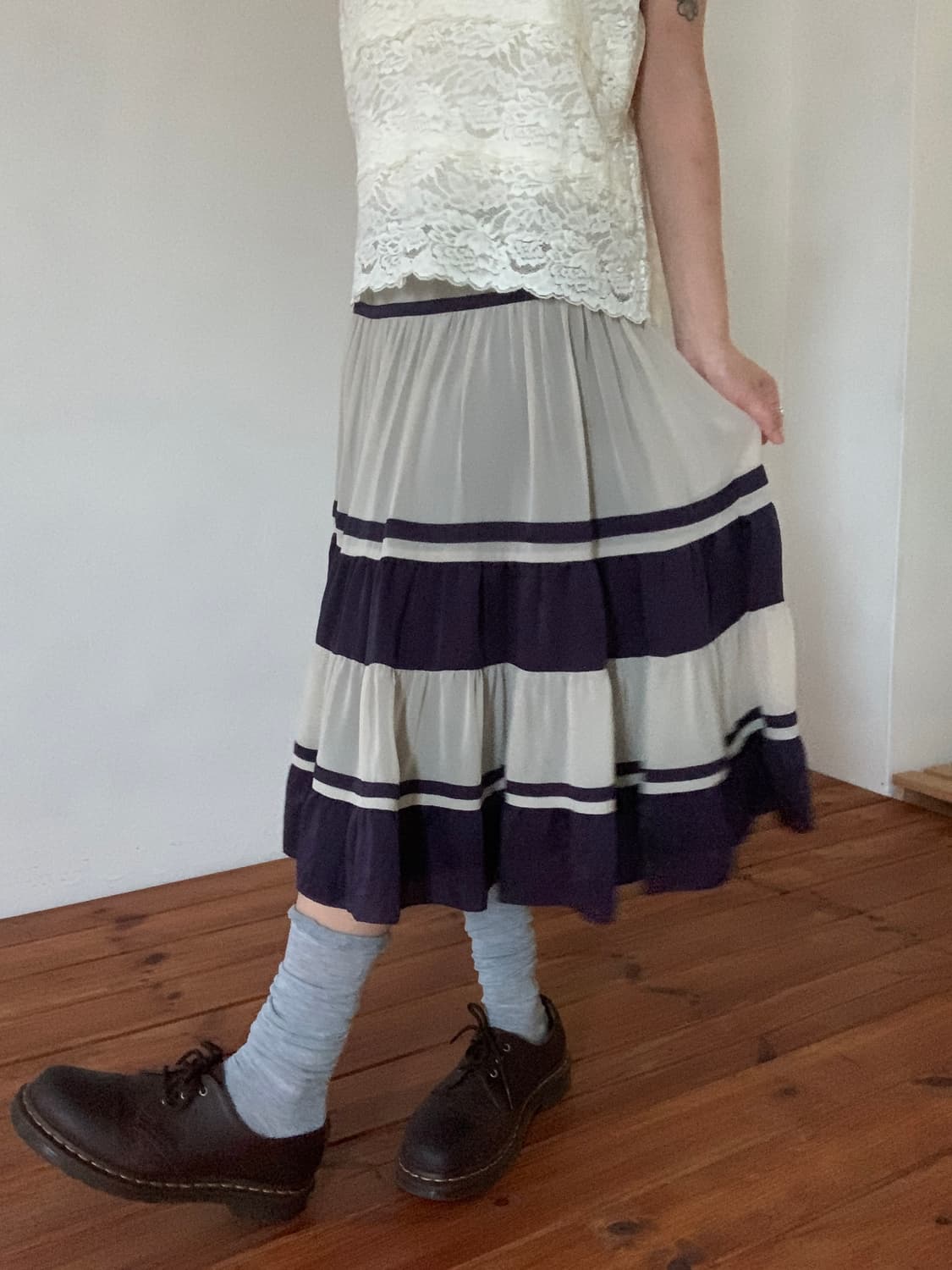 Ray BEAMS Cancan Long Skirt 상품이미지3