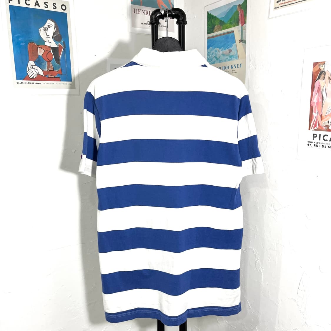 챔피온 패치 스트라이프 카라티 상품이미지2