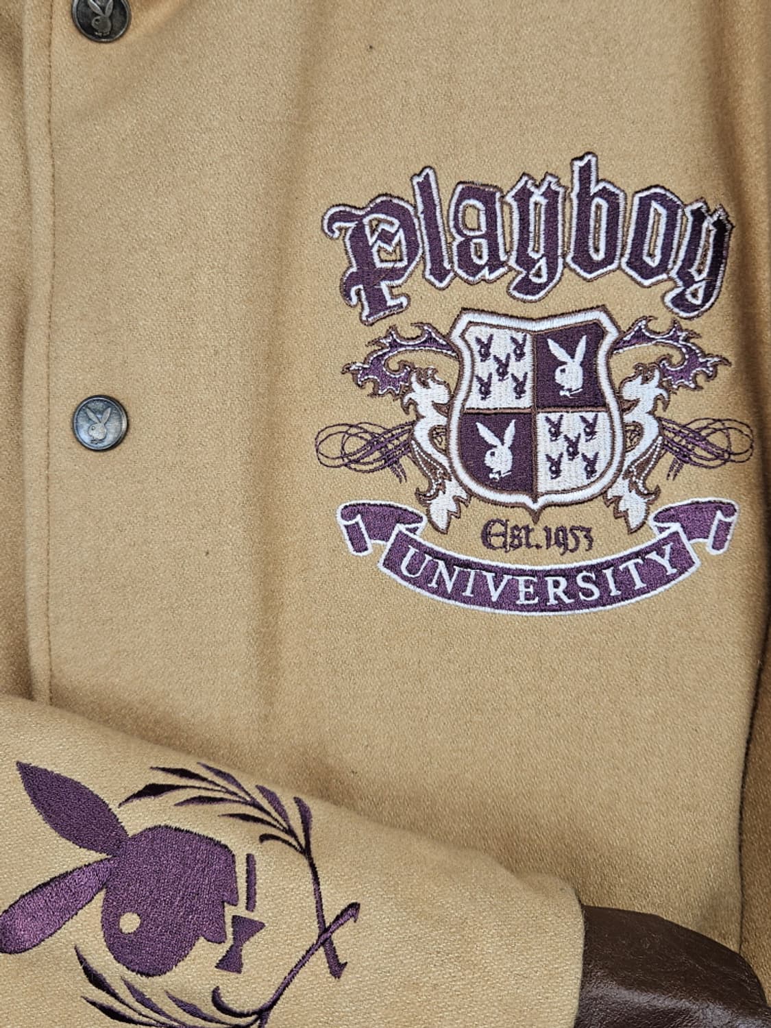 JH DESIGN PLAYBOY 리버시블바시티자켓 (2XL)/ 10015 상품이미지6
