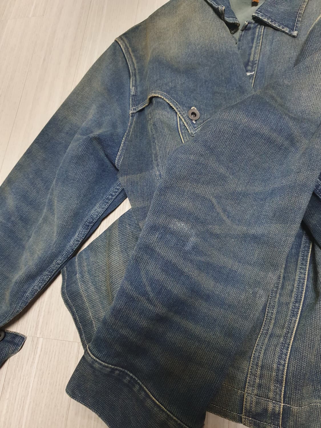 Zwodder 데님자켓 XL 기빈스 상품이미지4