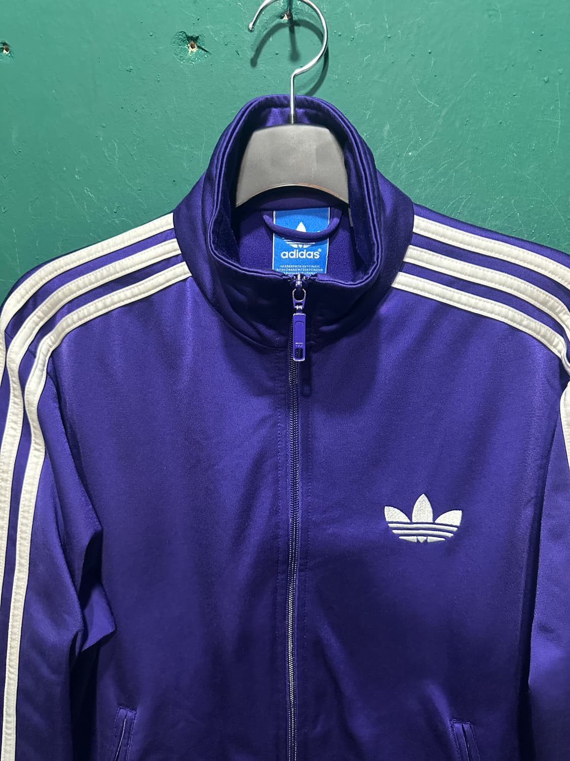 아디다스 파이어버드 퍼플 트랙탑져지100 상품이미지2