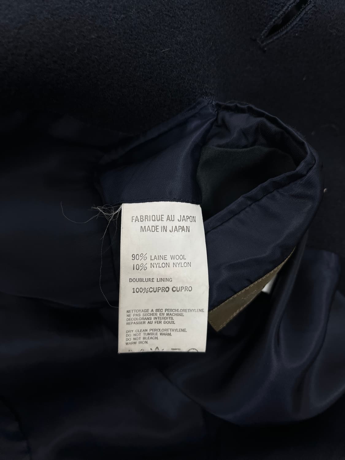 90s Y's for man by Yoji Yamamoto 싱글 코트 상품이미지9