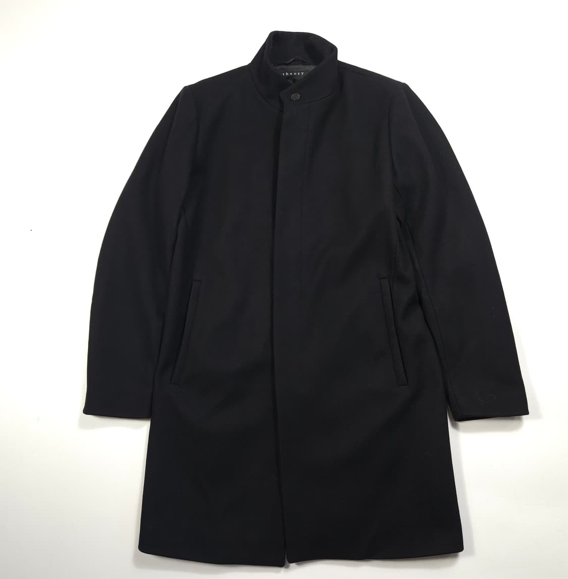 띠어리 캐시미어 코트 블랙 상품이미지1