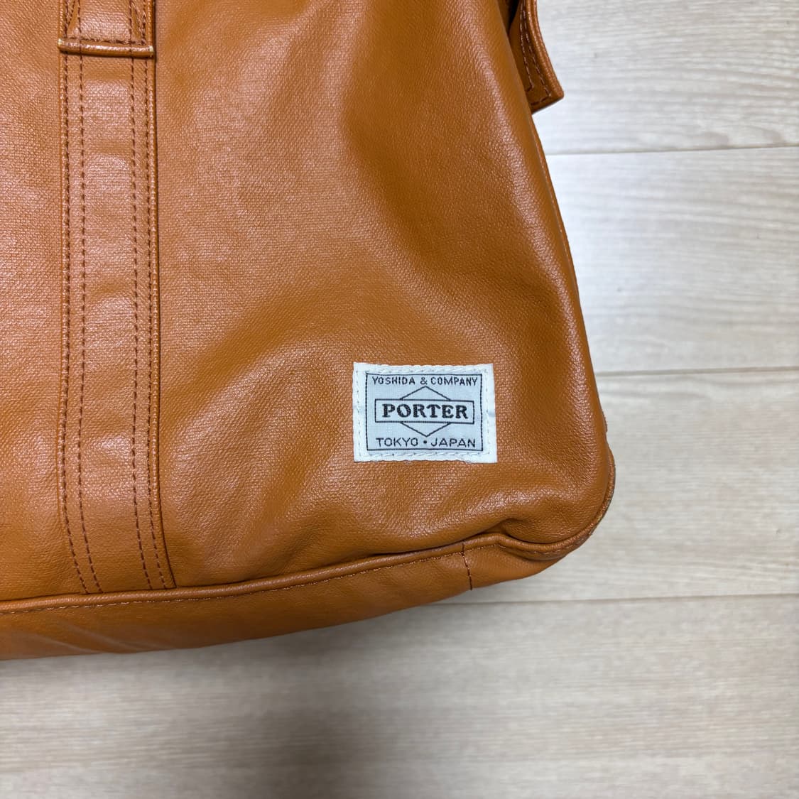 요시다포터 porter 프리스타일 보스턴백 카멜 상품이미지3