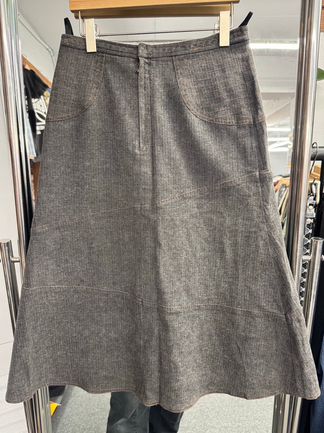 LOURDES 빈티지 치마 상품이미지3